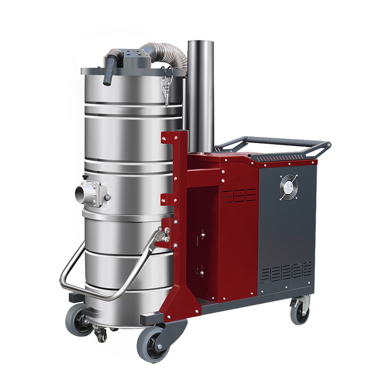 中山坦洁380V 双桶手动反吹工业吸尘器X8系列
